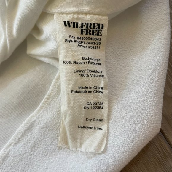 Wilfred Free | White Teigen Mini Dress - Picture 6 of 8